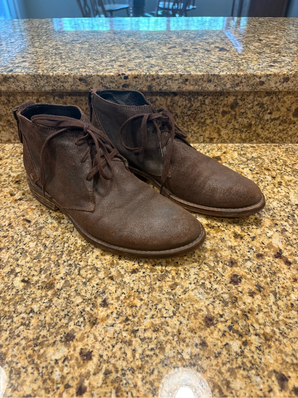 Diesel Men’s Brown Suede Plucky Chukka Boots Size 8.5